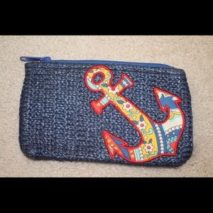 Vera Bradley Marina Paisley Small Pouch